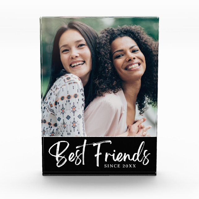 Bloc Photo Best Friends Besties Galentine Friendship Custom (Devant)