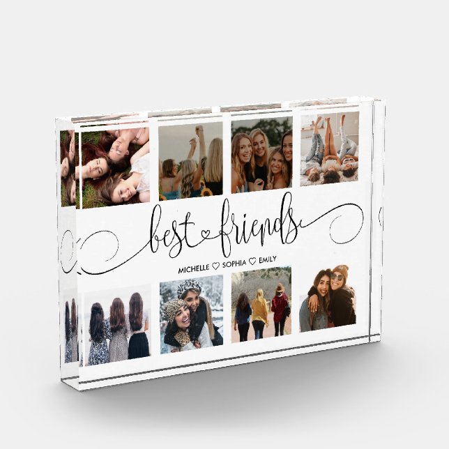Bloc Photo Best Friends Forever Photo Block Soul Sisters (Gauche)