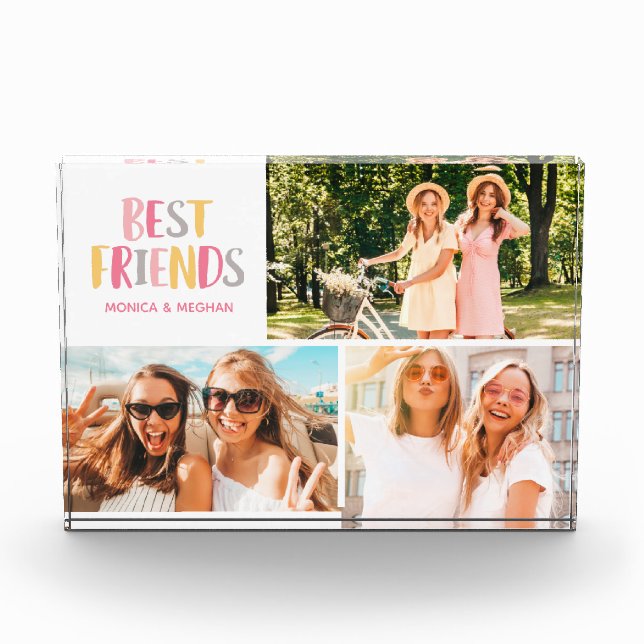 Bloc Photo Best Friends Photo Collage Block (Devant)