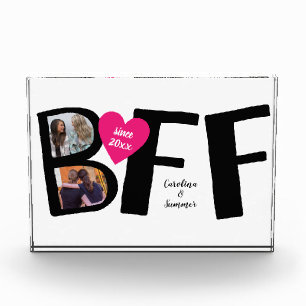 Bloc Photo BFF Best Friends Besties Cute Black Pink 2 Photo