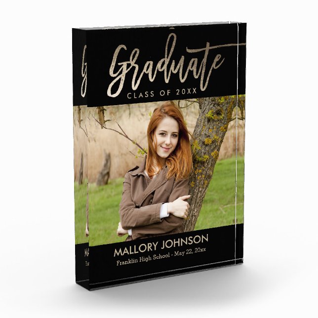 Bloc Photo Blocage de graduation de couleur modifiée Glimmer (Gauche)