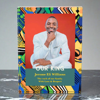 Bloc Photo Bold Tribal Christmas Gifts for African Black Men