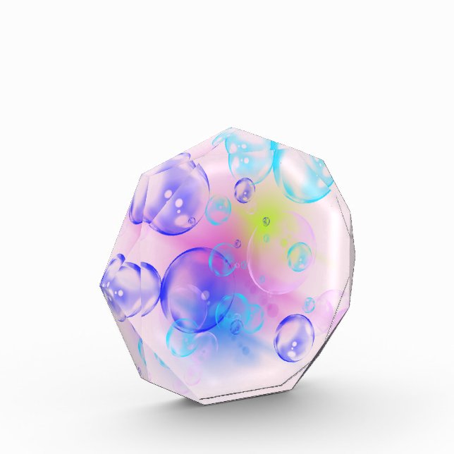 Bloc Photo BULLES - Bulles Colorées Pour Enfants - (Gauche)