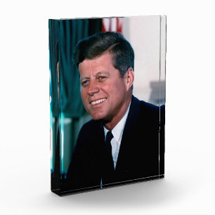 Bloc Photo Bureau ovale du président John F. Kennedy
