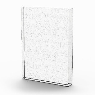 Bloc Photo Cadeau d'affichage de mémoire élégant en blocs de