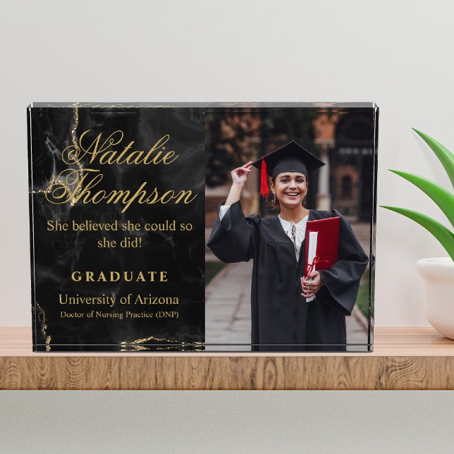 Bloc Photo Cadeau De Graduation Personnalisé Pour Fille Nièce (Créateur téléchargé)