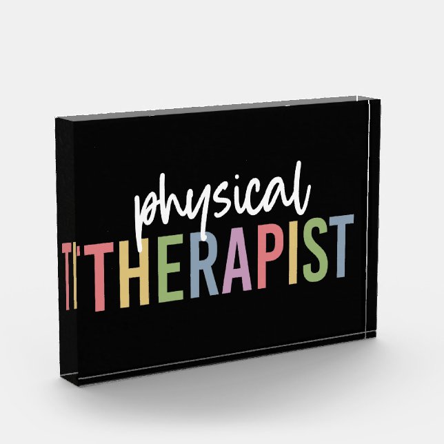 Bloc Photo Cadeaux de physiothérapie de fin d'études de physi (Gauche)