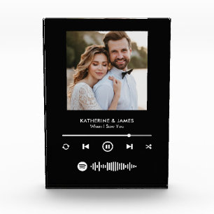 Bloc Photo Cadre photo lecteur de musique avec code Spotify p