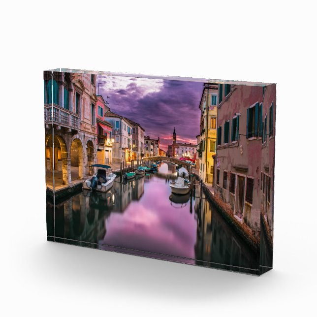 Bloc Photo Canal de Venise Italie (Droite)