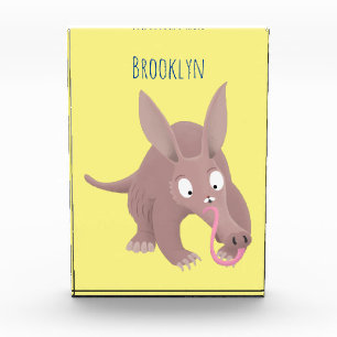 Bloc Photo Caricature amusante de Aardvark