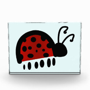 Bloc Photo Carte postale coccinelle