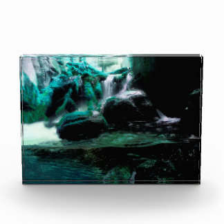 Bloc Photo Cascade verte