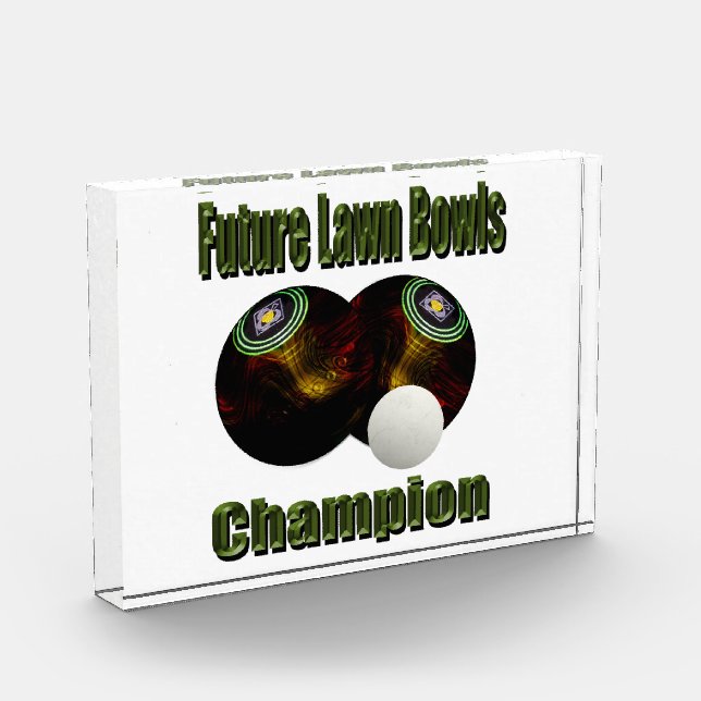 Bloc Photo Champion du Futur Bowls de pelouse, (Gauche)