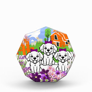 Bloc Photo Chiots mignons