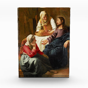 Bloc Photo Christ dans la Maison de Martha et Marie