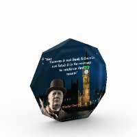 Citation De Winston Churchill Sur Courage Poster P