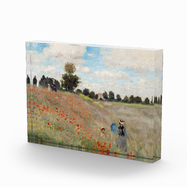 Bloc Photo Claude Monet - Champ de pavot (Droite)