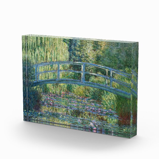 Bloc Photo Claude Monet - Eau Lily étang, Harmonie verte (Droite)