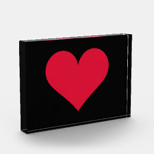 Bloc Photo Cœur Saint Valentin Amour Cœur