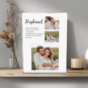 Bloc Photo Collage Couple Photo & Romantique Mari Amour Cadea