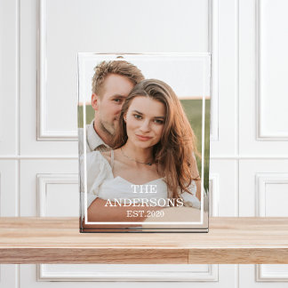 Bloc Photo Collage de couple moderne photo et cadeau familial