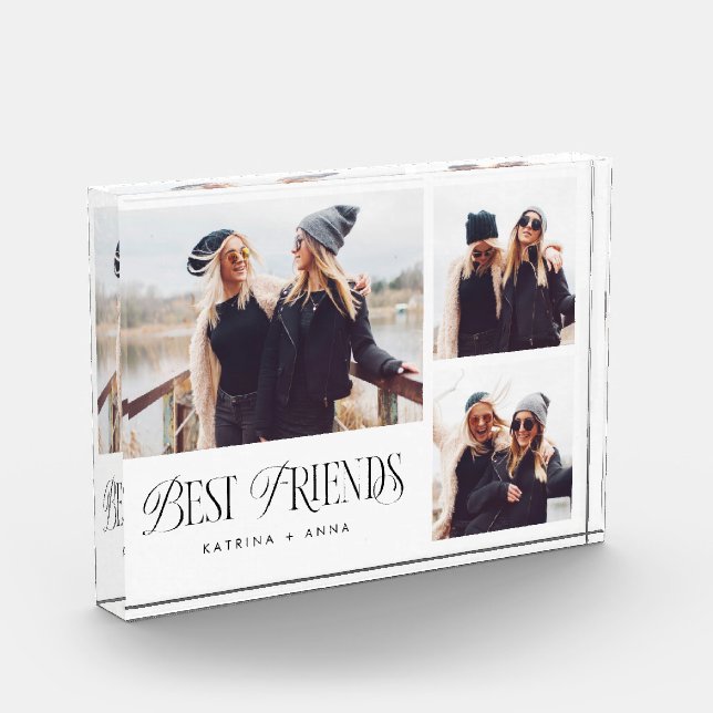 Bloc Photo Collage des meilleurs amis (Gauche)