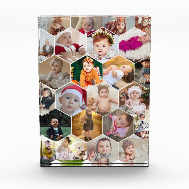 Bloc Photo Collage photo Hexagon (Devant)