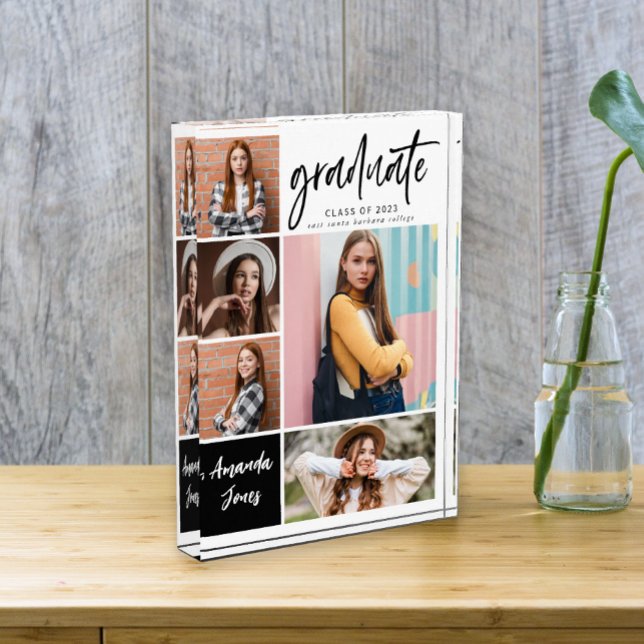 Bloc Photo Collage photo moderne Gardiens de graduation (Créateur téléchargé)