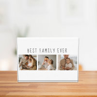 Collage photo moderne & Meilleur famille jamais Me
