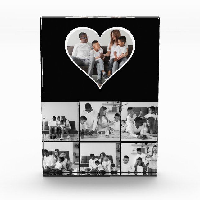 Bloc Photo Collage photo noir et blanc 7 (Devant)