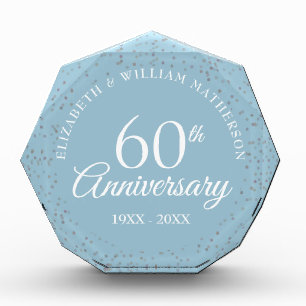 Bloc Photo Confetti, 60e anniversaire de l'Mariage du diamant