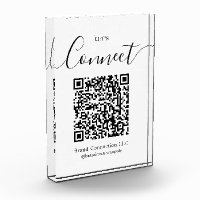 Connectons le code QR personnalisé Nom de l'entrep
