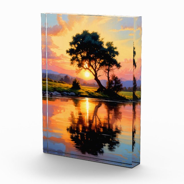 Bloc Photo coucher de soleil (Droite)