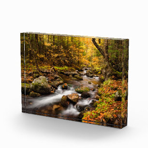 Bloc Photo Couleur d'automne Jefferson Brook Montagnes blan