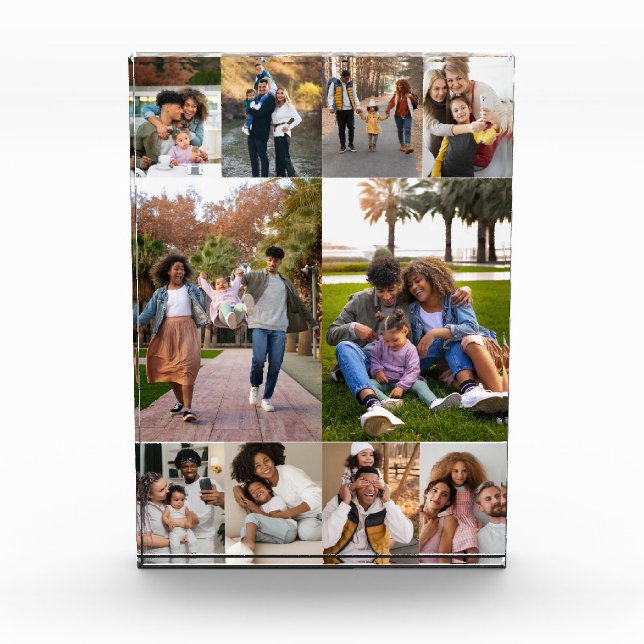 Bloc Photo Créez votre propre collection photo de 10 personne (Devant)