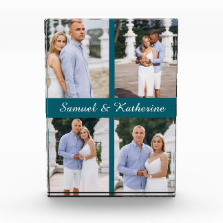 Bloc Photo Custom 4 Photo Collage Script Names Photo Block