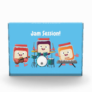Bloc Photo Cute confiture session dessin animé musicien humou