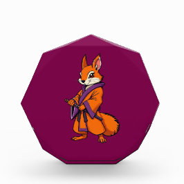 Bloc Photo Cute Japanese Samurai Squirrel