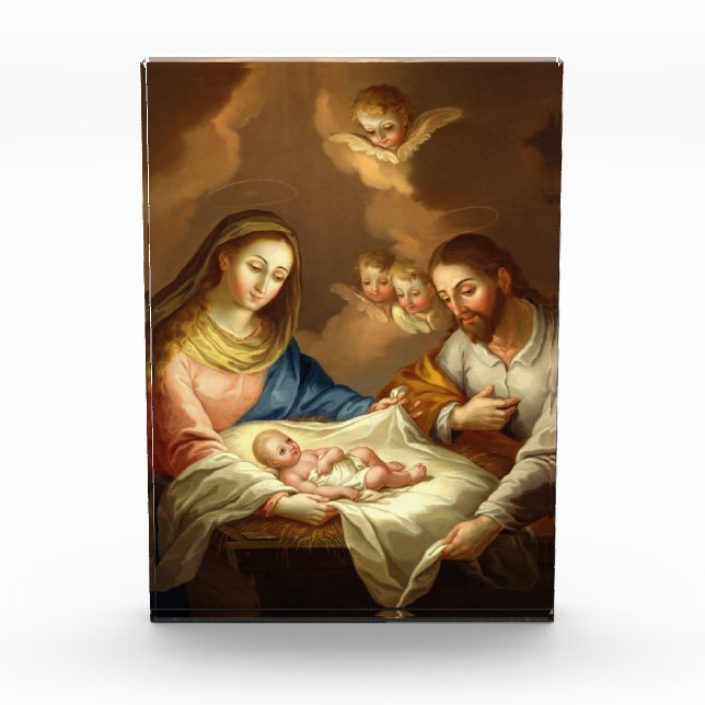 Bloc photo d'art religieux "La Natividad" (Devant)