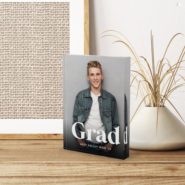 Bloc Photo Découpe graduée moderne | Graduation (Créateur téléchargé)