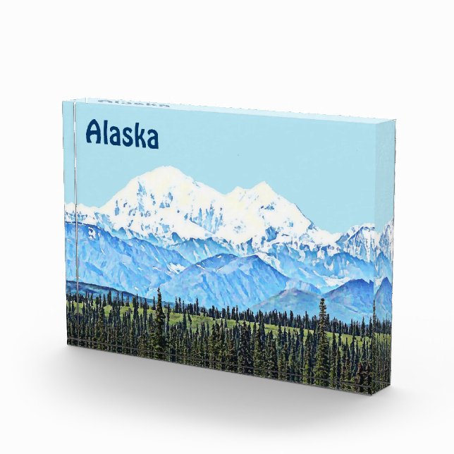 Bloc Photo Denali (Mt. McKinley) (Droite)