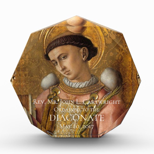 BLOC PHOTO DIACRE ST STEPHEN DE DIACONAT DE CLASSIFICATION (Devant)