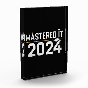 Bloc Photo Diplôme de master Maîtrisé en 2024 Diplôme de mast