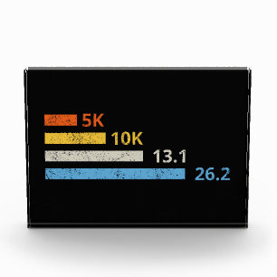 Bloc Photo Distances de course I - 5K 10K 13,1 26,2 Marathoni