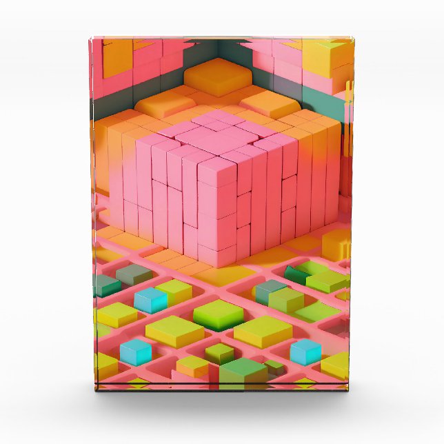 Bloc Photo Douceur aux couleurs vives (Devant)