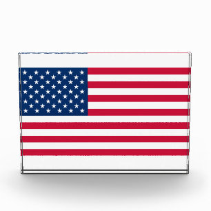 Bloc Photo Drapeau américain - États-Unis d'Amérique - Patrio
