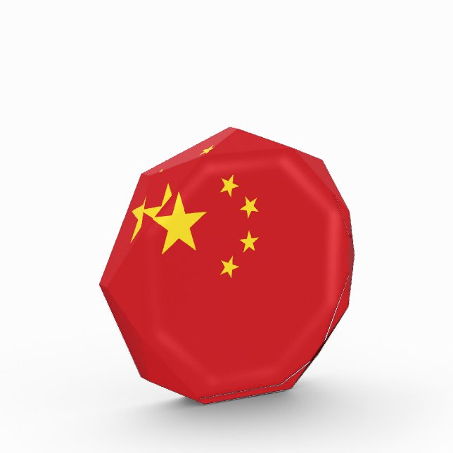 Bloc Photo Drapeau chinois (Gauche)