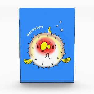 Bloc Photo Drôle poisson poivron porc-épic caricature poisson