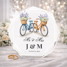 Elegant Chic Keepsake Newlyweds Gift Bride Groom 