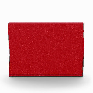 Bloc photo en acrylique rouge Parties scintillant